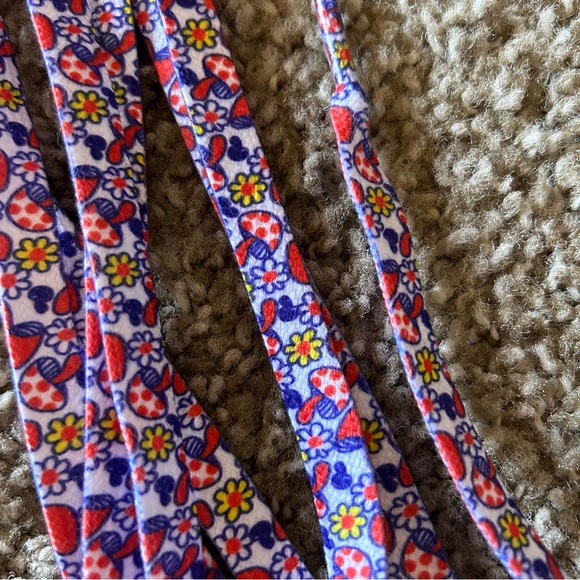 ☀️ Retro Mushroom Print Shoelaces - NWT - Picture 2 of 3